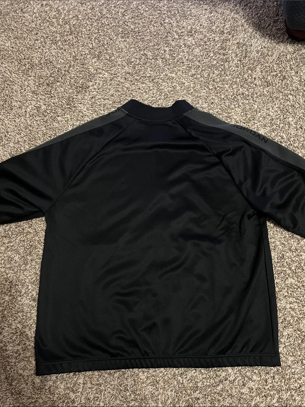 Jordan Black Men's Full-Zip- Marquette basketball players edition